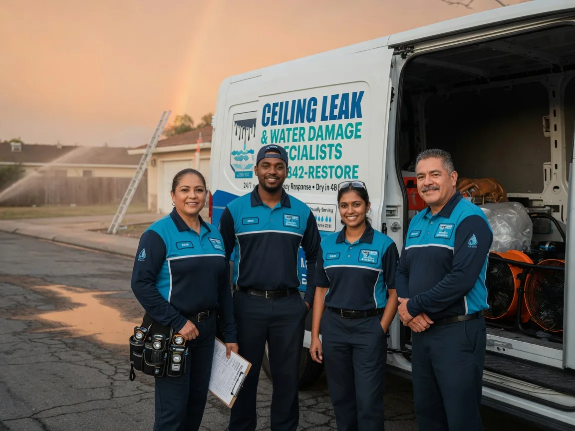 Ceiling Leak Cleanup company in Newell, PA