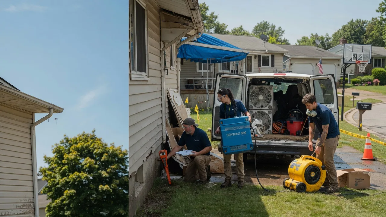 Ceiling Leak Cleanup in Newell, PA near me